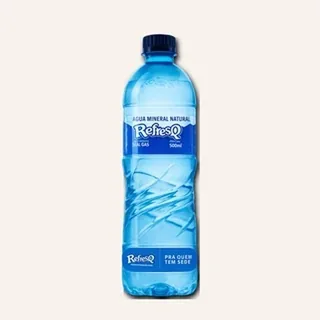 Garrafa de água mineral sem gás RefresQ 500 ml