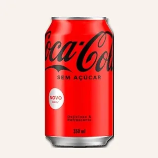 Lata de Coca-Cola Zero 350 ml