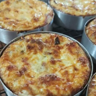Encanto do Sertão - quiche de carne seca com queijo Minas